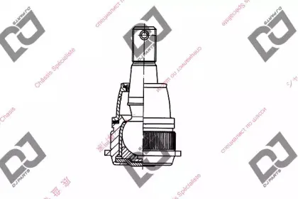 Несущий / направляющий шарнир DJ PARTS купить